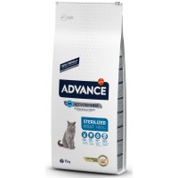 Advance Cat Sterilized with Turkey ИНДЕЙКА корм для стерилизованных кошек 15 кг (577510)